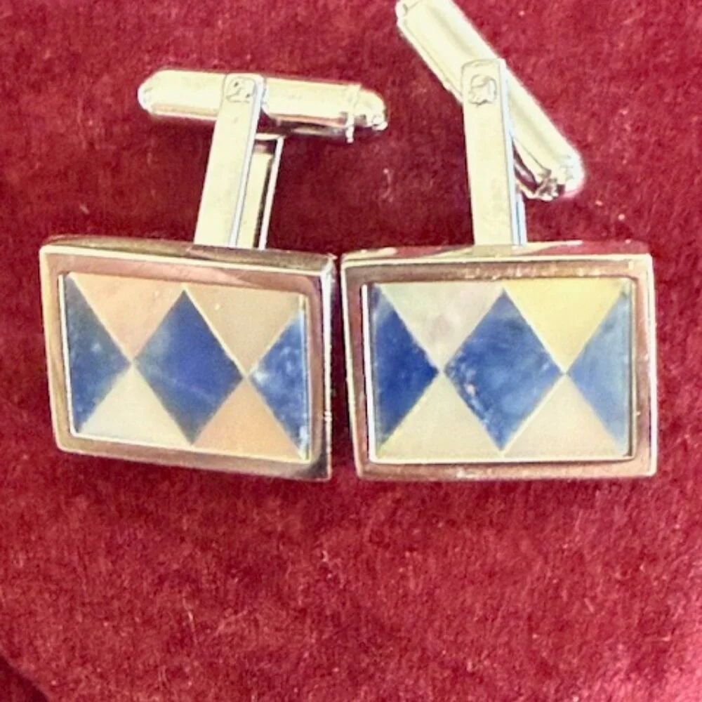 weh sterling cufflinks